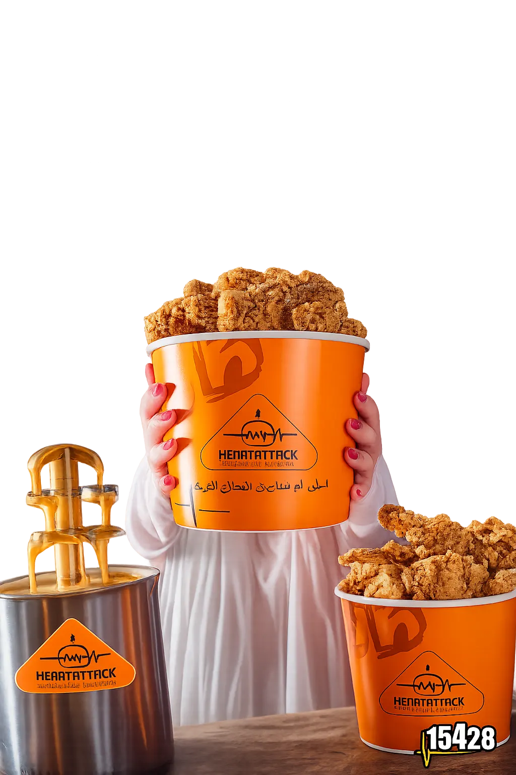 وجبة هارت اتاك دينر